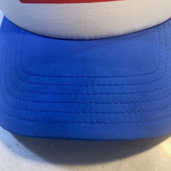 Yeti red, white, and blue trucker hat - Picture 4 of 4